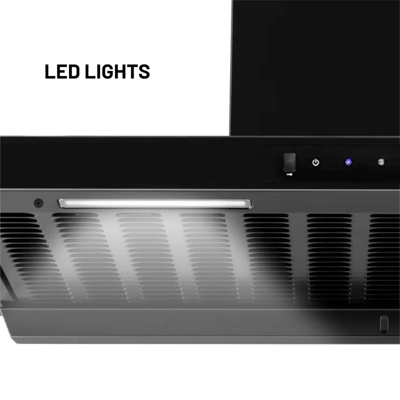 Glen Under Cabinet Auto Clean Chimney with 90cm, 1400 m3/h (CH6052UCAC90) - Image