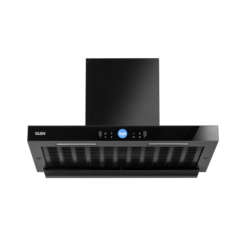 Glen Auto Clean Chimney with LCD Display 1600 m³/h 90cm - (CH6052LCDDCAC) - Image