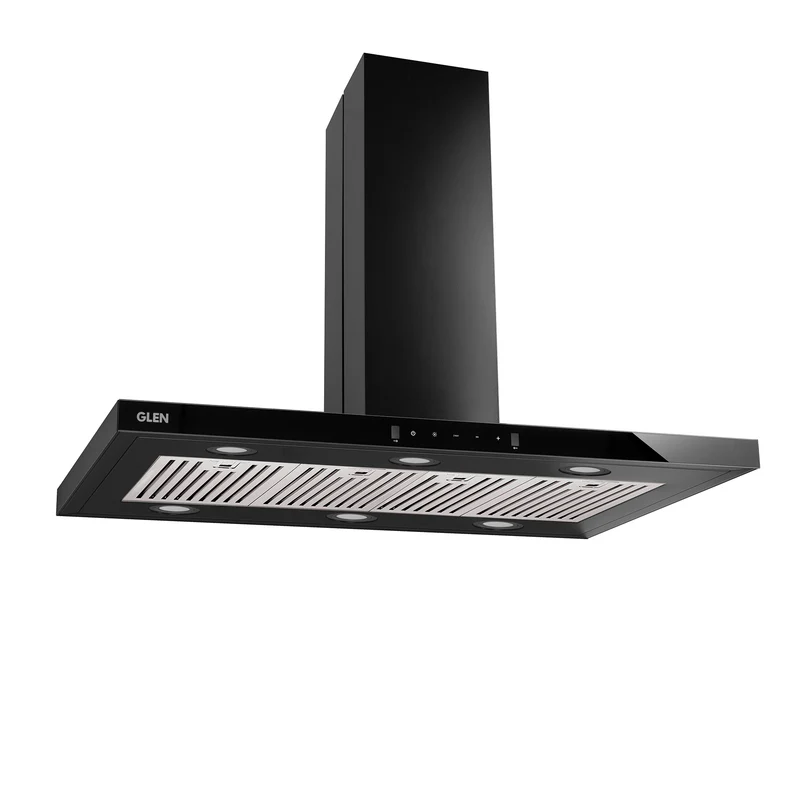 90cm Auto Clean Island Chimney