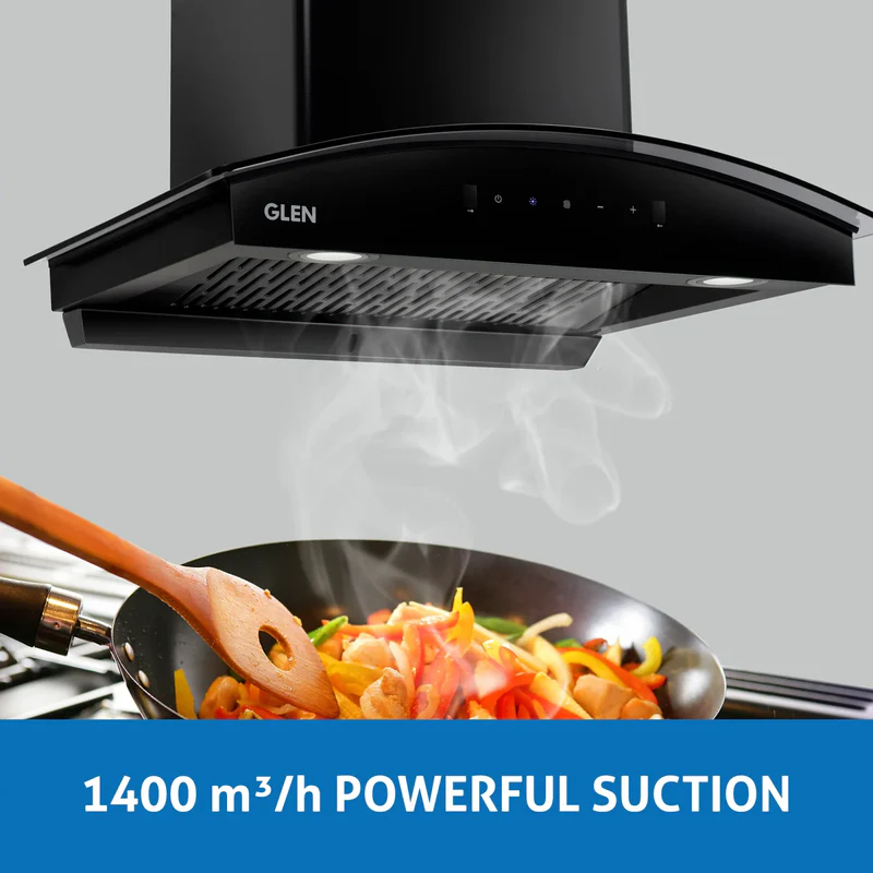 Glen Auto Clean Chimney , 1400 m³/h - 76cm (6068 BL MS AC) - Image