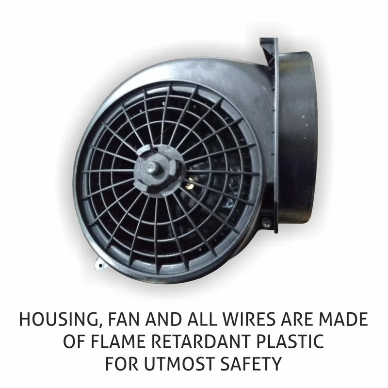 Glen Straight Line Chimney with Push Button 60cm 1000 m3/h -Black (6000 DX BL) - Image