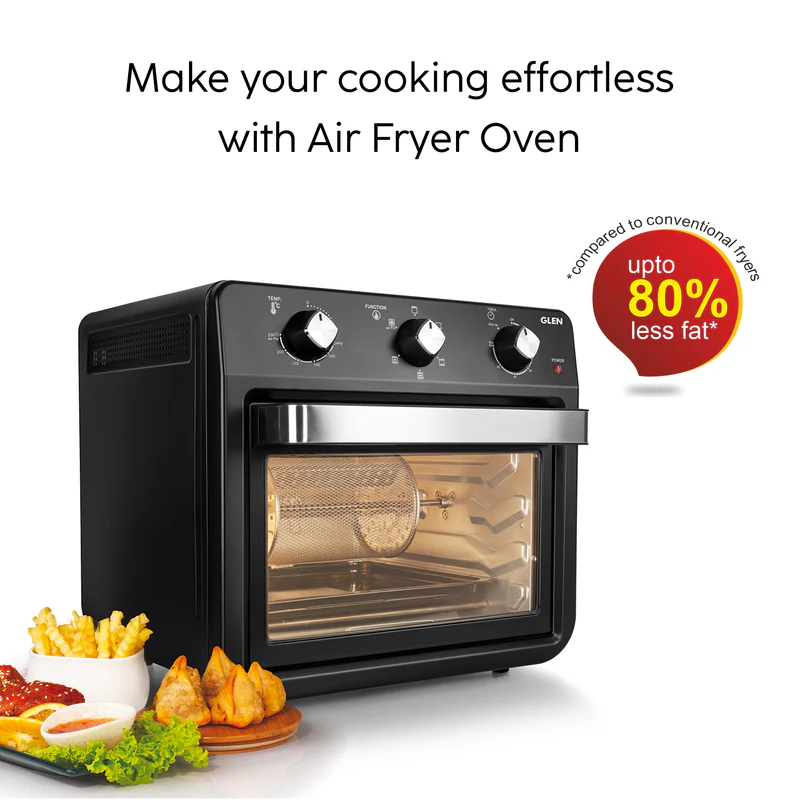 Glen Air Fryer Oven 25 Ltr Time and Temperature Control, 1800W (SA3050AFO) - Image