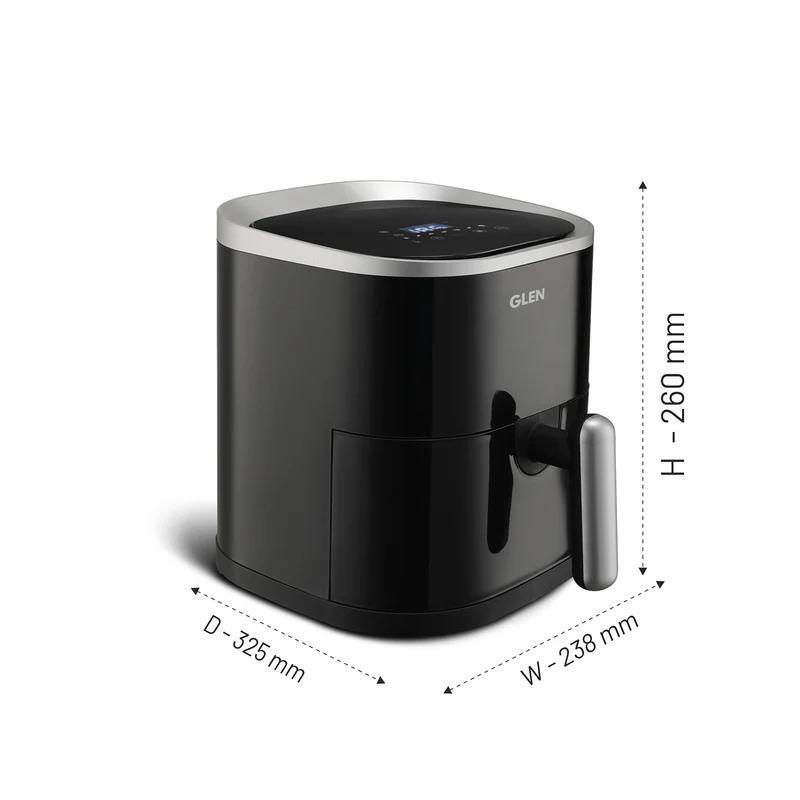 Glen Digital Air Fryer, 3.5Ltr Capacity, 7 Pre Set Function 1350W (SA3044DBL) - Image