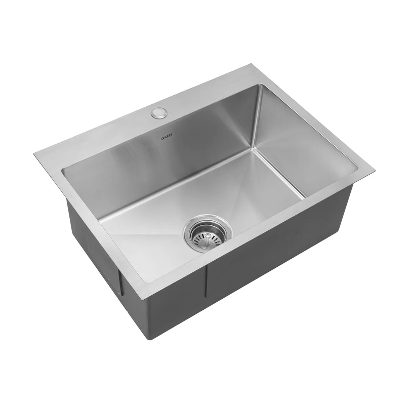 24″ Handmade Sink with Faucet Deck