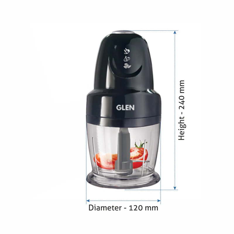 Glen Electric Chopper 0.4 Litres Bowl, 250W (4043 Plus) - Image