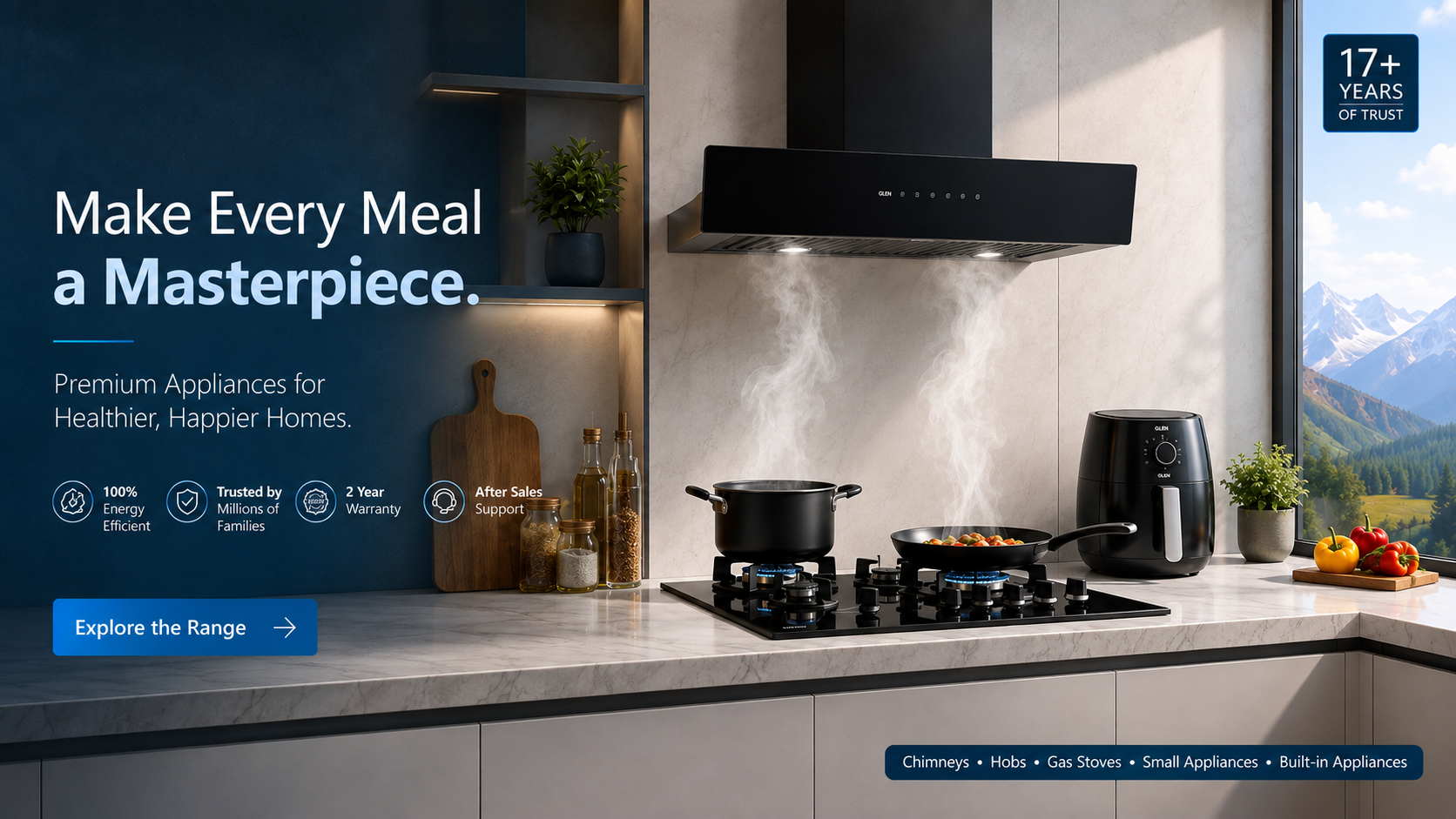 Glen premium kitchen appliances