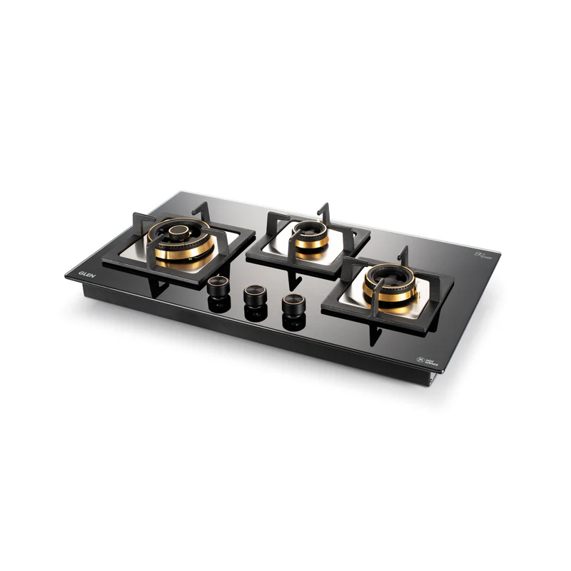 3 Burner Glass Hob Top