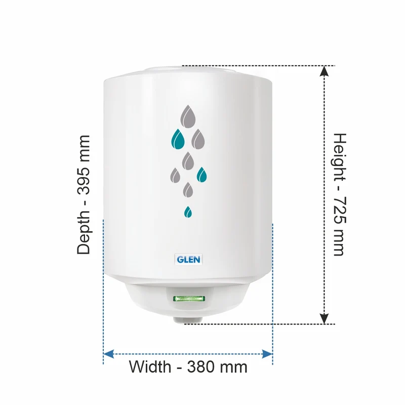 Glen Water Heater 35 Litre 2000W 8 Bar Pressure (7056) - Image