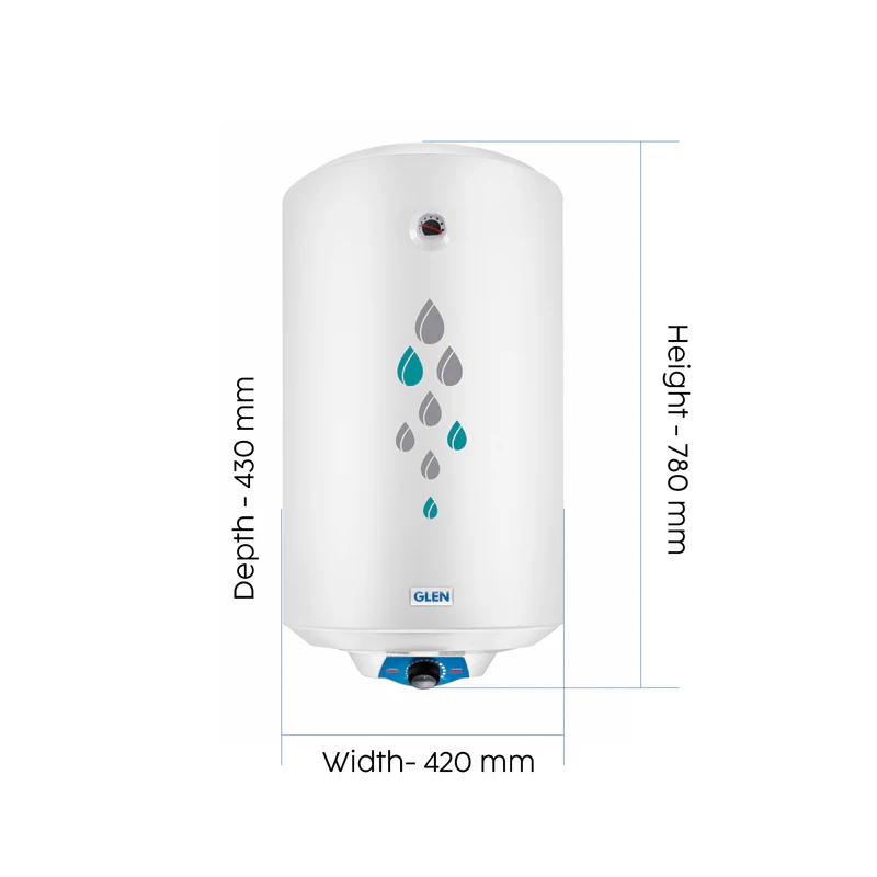 Glen Water Heater, 50 Litre 2000W 8 Bar Pressure (7056) - Image