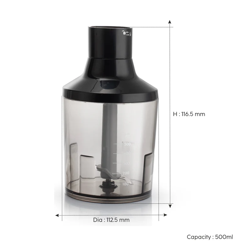 Glen Electric Turbo Hand Blender Chopper Whisker 350W - (SA4063HBCW) - Image