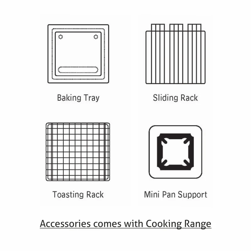 Glen Cooking Range Stainless Steel Gas Grill, Gas Oven 1 Triple Ring, 3 Alloy Burners Auto Ignition (2012PLTRAI) - Image