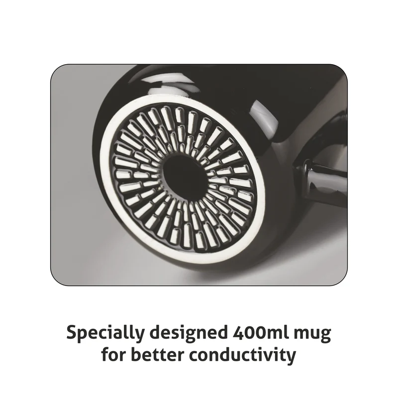 Glen Electric Coffee Mug Warmer Plate with Auto Shut Off and Heating Function 16 Watt (SA 3000) - Image