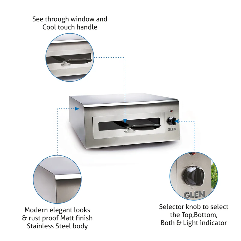 Glen Electric Tandoor and Grill 1400W, Extra Large capacity (5014 XL) - Image