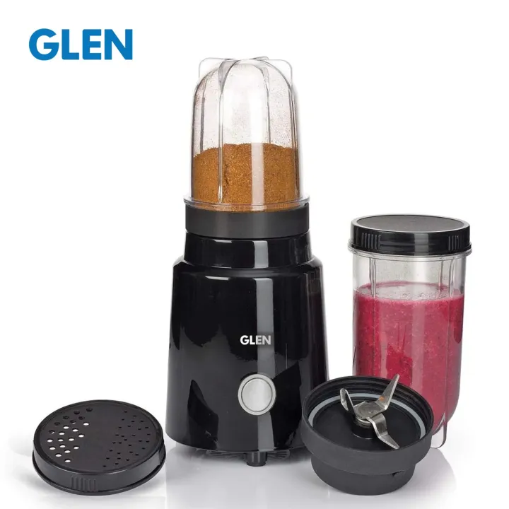 Glen Active-Blender, 350W, 20000 RPM Mixer, Grinder, Blender, 2 Unbreakable Food Grade Jars (4048 N), 1 Year warranty