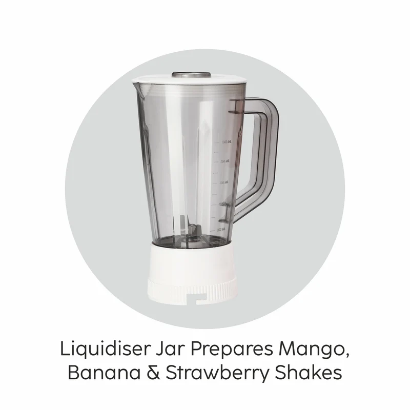 Glen 3-in-1 Juicer Mixer Grinder with 2 Jars 500 watt Power - SA4012JAR2 - Image