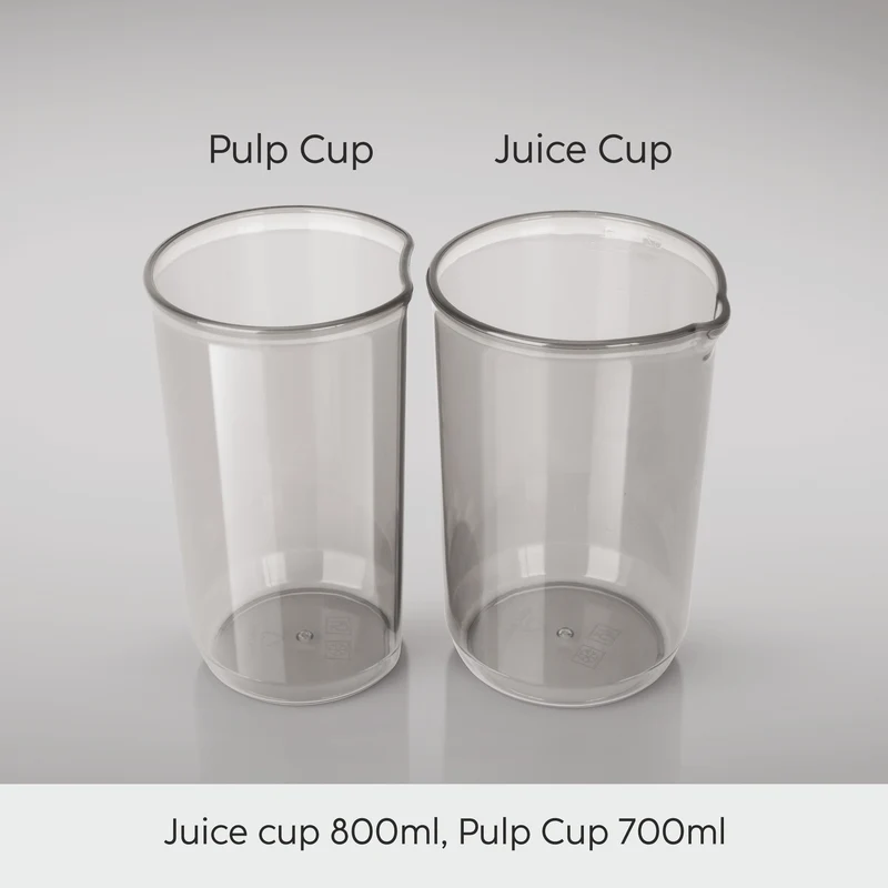 Glen Hopper Slow Juicer 108mm Large Feed, Juice and Pulp containers, Low Noise 200W (SA-4015HSJ) - Image