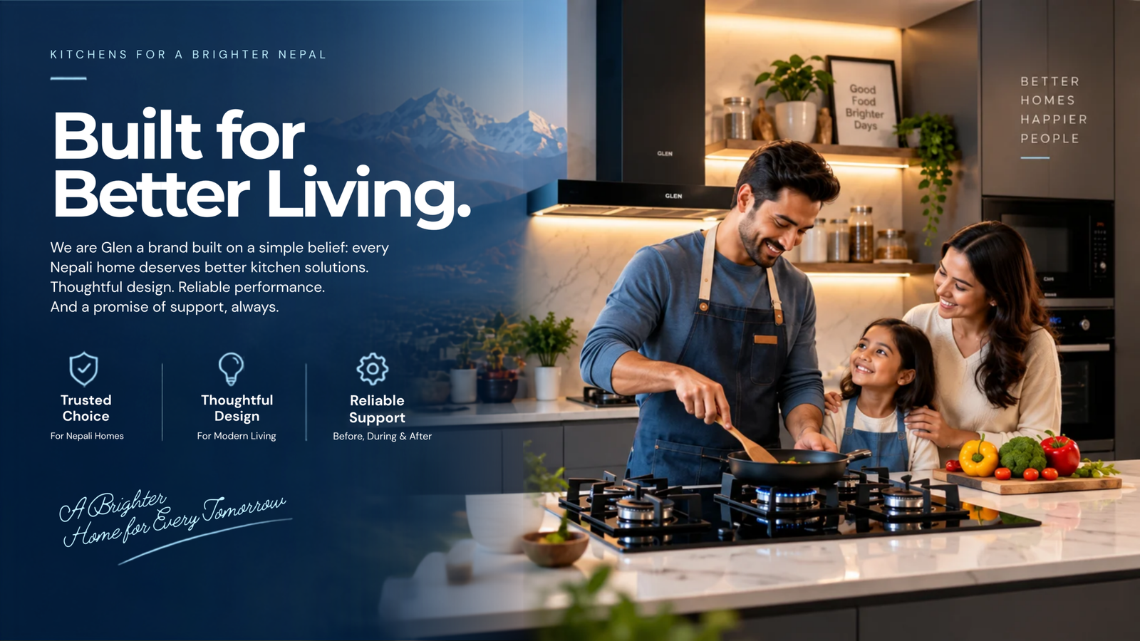 Glen Nepal premium kitchen appliances