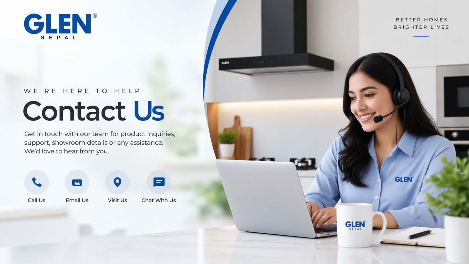 Glen Nepal premium kitchen appliances
