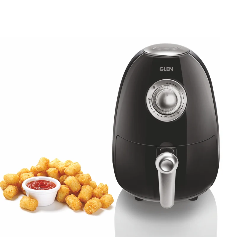 Glen Electric Mini Air Fryer 2 Litres, 800W, Preset Temperature Control (3045) - Image