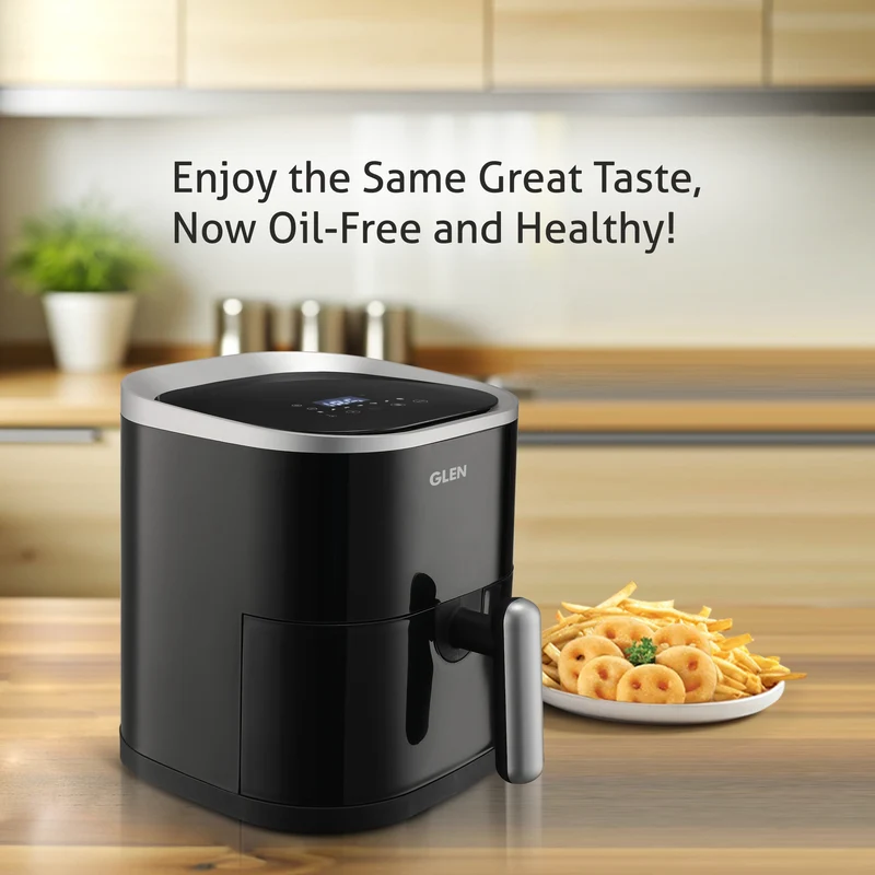 Glen Digital Air Fryer, 3.5Ltr Capacity, 7 Pre Set Function 1350W (SA3044DBL) - Image