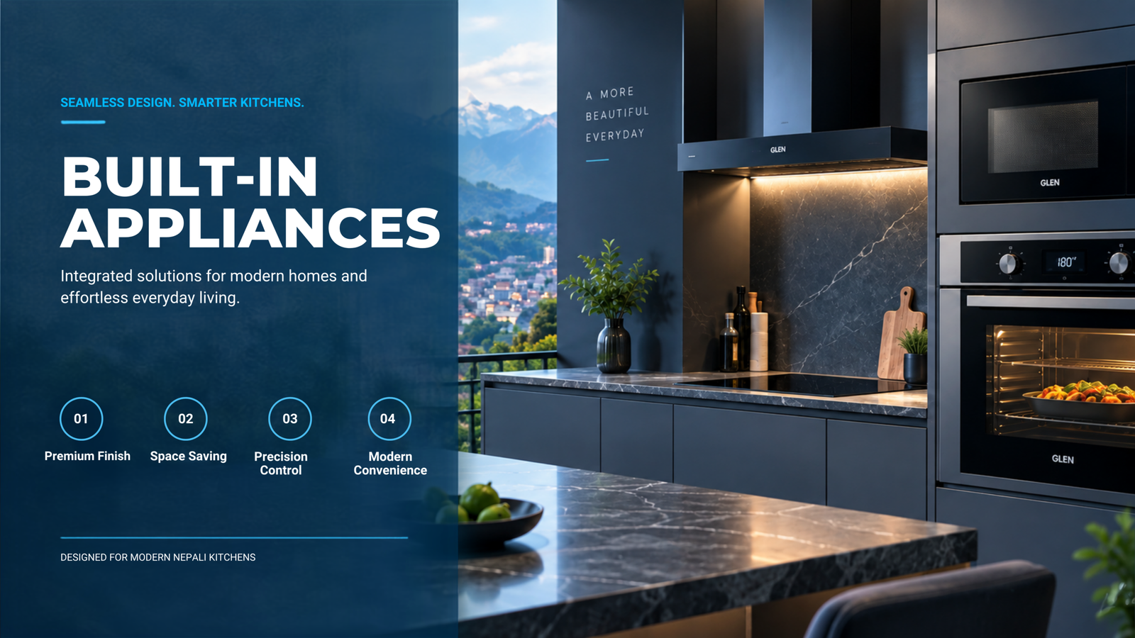 Glen Nepal premium kitchen appliances