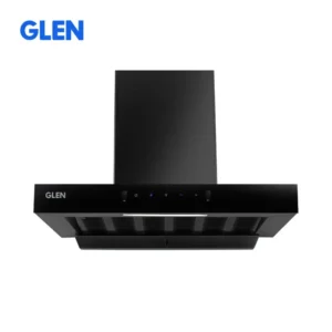 Glen Auto Clean Slim Filter less Kitchen Chimney with Motion Sensor 90cm, 1200 m3/h (6052 SLIM BL AC)