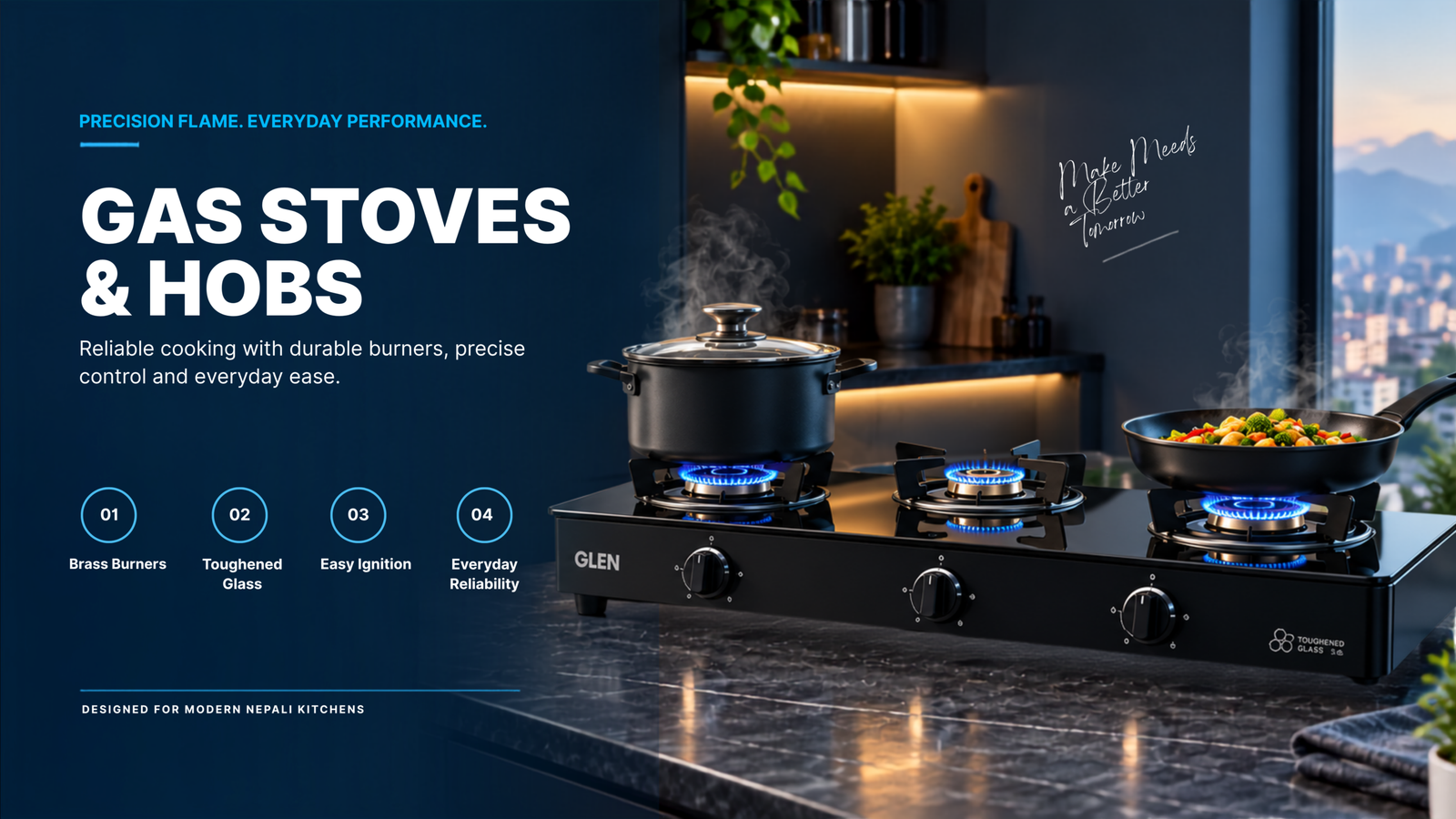 Glen Nepal premium kitchen appliances