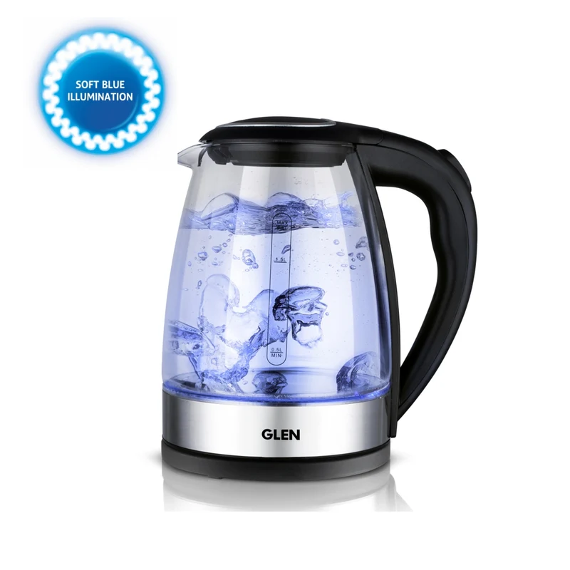 Glen Electric Glass Kettle 1.8 Litre , 2000 W - (9012) - Image