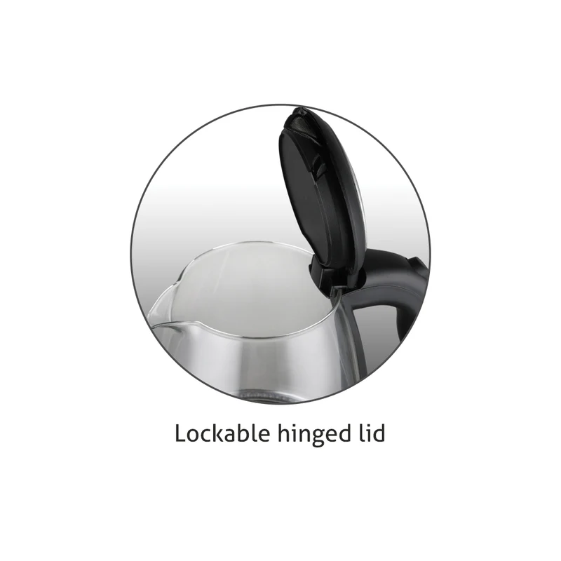 Glen Electric Glass Kettle 1.8 Litre , 2000 W - (9012) - Image