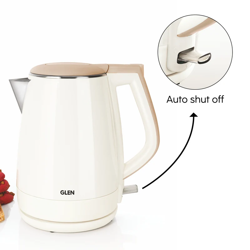 Glen Electric Glass Kettle 1.5 Litre, 1500 W (SA9003BL) - Image