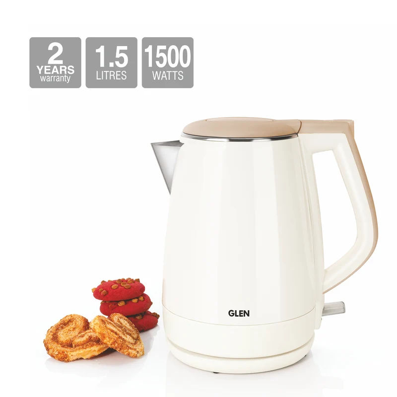 Glen Electric Glass Kettle 1.5 Litre, 1500 W (SA9003BL) - Image