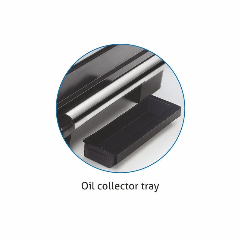 Glen Press Grill with Non-stick Plates Oil Collector Tray 850W Power -(3029GRILL) - Image