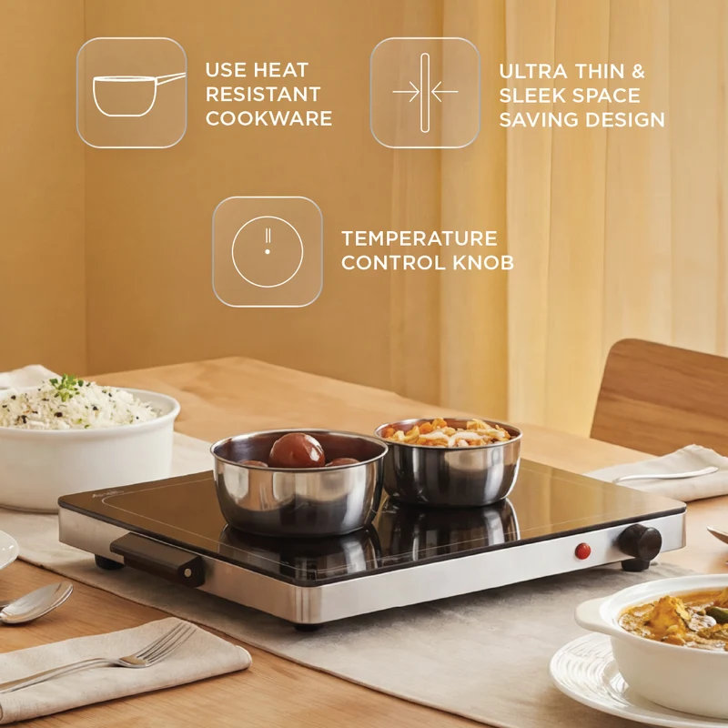 Glen Electric Warmer Plate with Auto Shut Off 300W (SA 3001) - Image