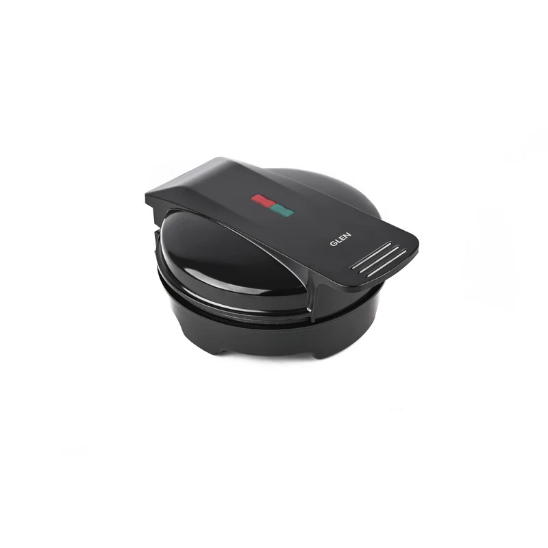 Glen Electric Waffle Maker with Non-Stick Coating Plates 750W - Black (SA-3026WMB) - Image
