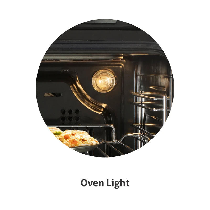 Glen Built in Oven Motorised Rotisserie Turbo Fan 70Ltr with 9 Multi-functions (651MRTBL) - Image