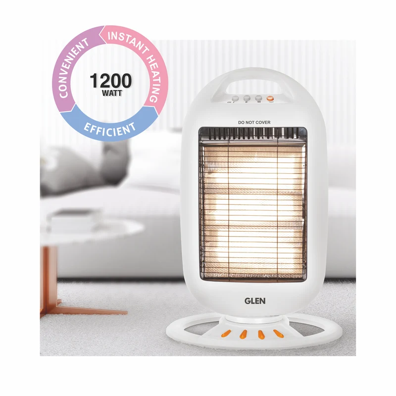 Glen Electric Carbon Room Heater with 3 Heat Settings - HA7016CH - Image