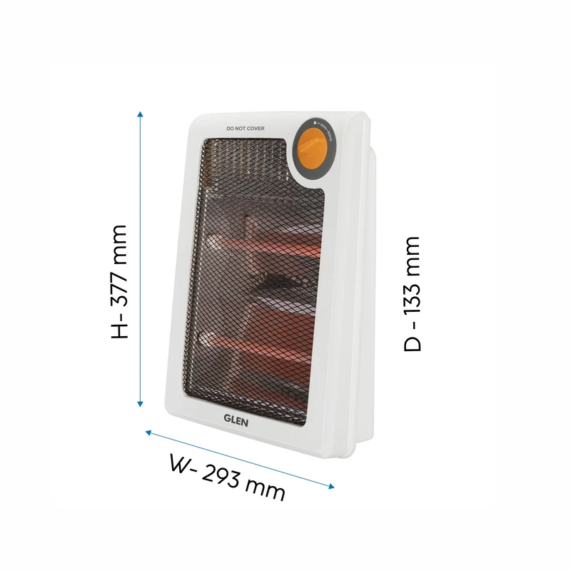 Glen Electric Quartz Room Heater with 2 Heat Settings - HA7012QZ - Image