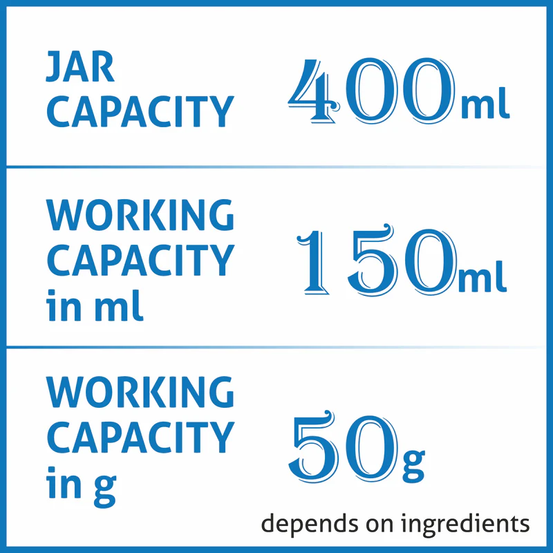 Glen Electric Mini Grinder, 50gm SS Jar for Dry and Wet Grinding 350W - White (4045 NG) - Image